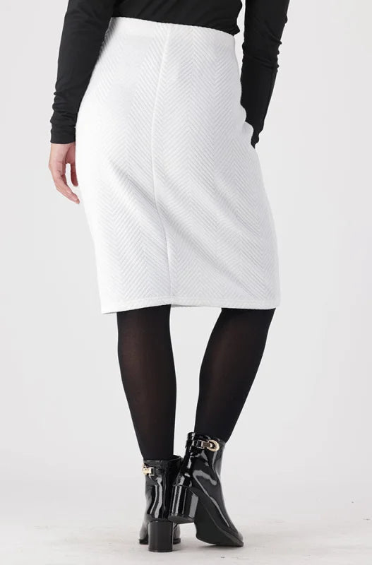 Dunns Clothing | Ladies | Elsa Suit Skirt _ 148223 Milk