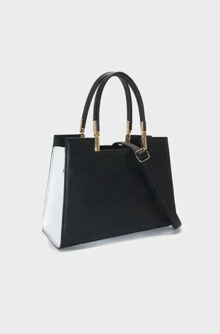 Dunns Clothing | Accessories | Emily Structured Habdbag _ 143750 Black
