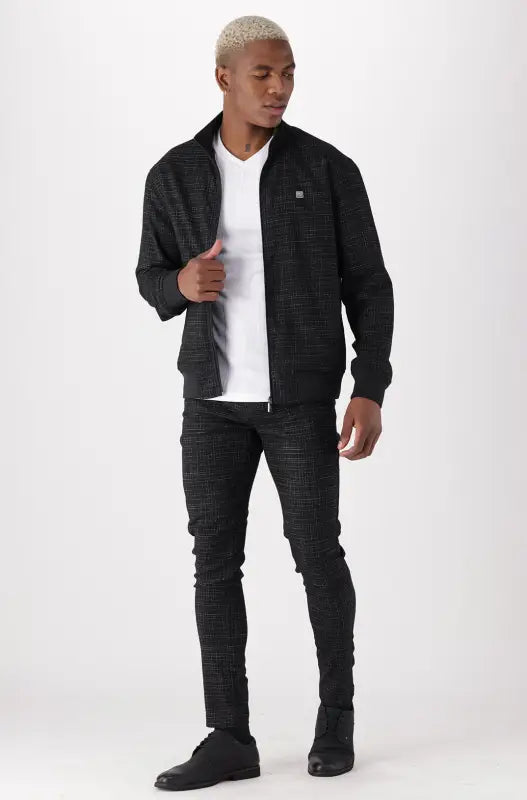 Dunns Clothing | Mens Fairlane Jacket _ 141018 Black