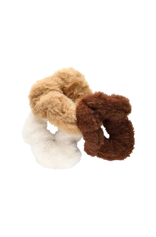 Dunns Clothing | Accessories | Fiona 3 Pack Fur Scrunchies _ 147694 Multi