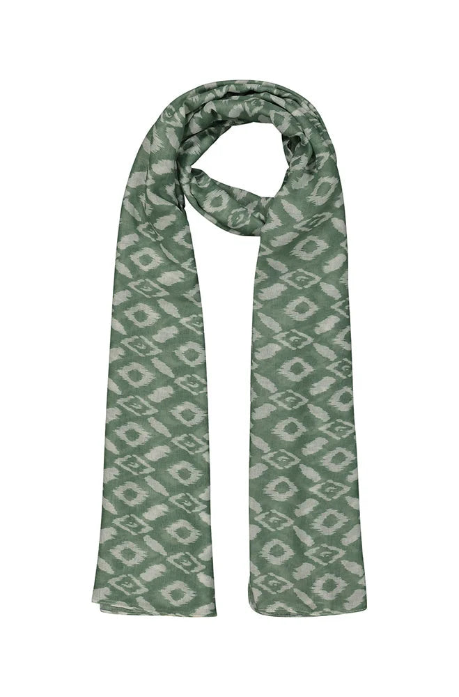 Dunns Clothing | Accessories | Gene Printed Scarf _ 153093 Stone