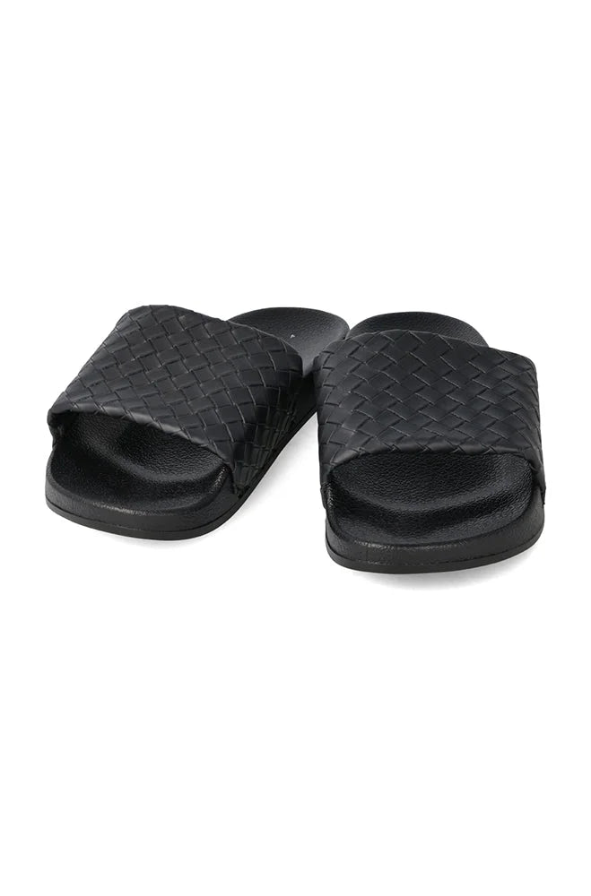 Dunns Clothing | Footwear | Gilly Slide _ 149267 Black