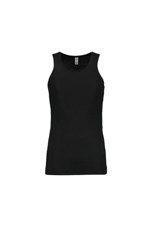 Dunns Clothing | Smalls Hayden Single Ribbed Vest _ 110752 Black