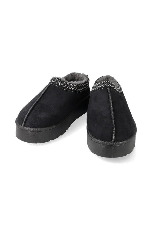 Dunns Clothing | Footwear | Honey Platform Slip On _ 149327 Black