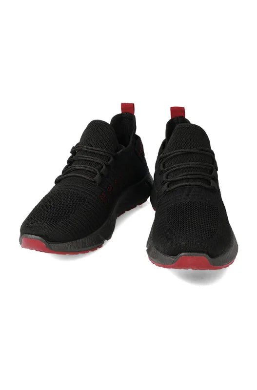 Dunns Clothing | Footwear | Jabs Knit Trainer _ 146741 Black