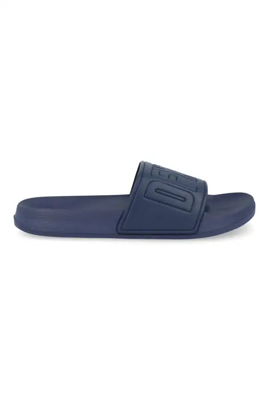 Dunns Clothing | Footwear | Jacaranda Slide _ 139857 Navy