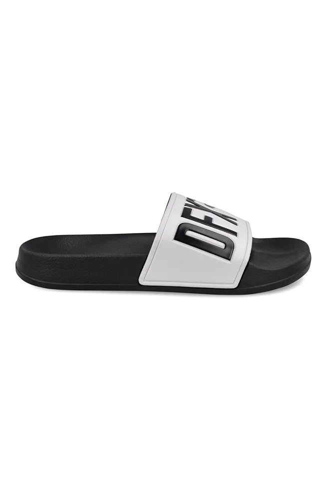 Dunns Clothing | Footwear | Jacaranda Slide _ 151577 White