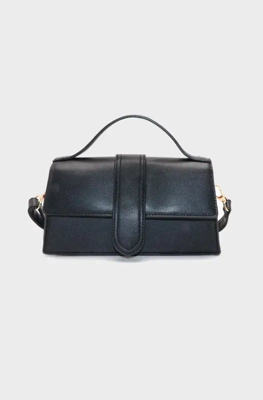 Dunns Clothing | Accessories Jackie Structured Sling Bag _ 145486 Black