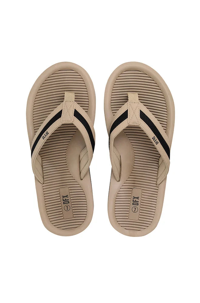 Dunns Clothing | Footwear | Jacob Mesh Eva Thong _ 150196 Stone