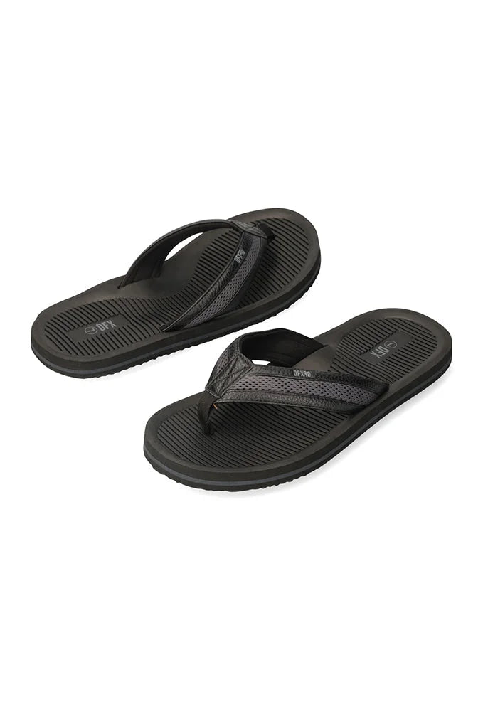 Dunns Clothing | Footwear | Jacob Mesh Eva Thong _ 153737 Black
