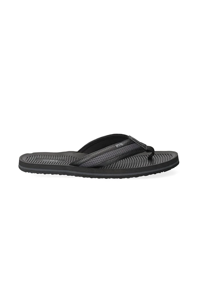 Dunns Clothing | Footwear | Jacob Mesh Eva Thong _ 153737 Black