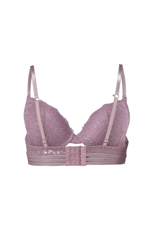Dunns Clothing | Underwear | Jada Lace Bra With Back Detail _ 152798 Lilac