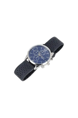 Dunns Clothing | Accessories | Jake Silicone Strap Watch _ 134927 Navy