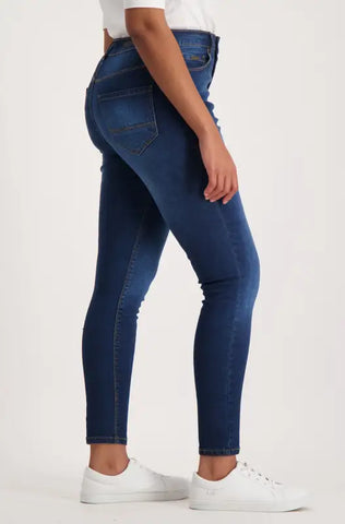 Dunns Clothing | Ladies | Janae High Waisted Skinny Jean _ 138389 Dark Wash