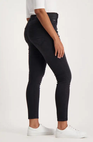 Dunns Clothing | Ladies | Janae High Waisted Skinny Jean _ 138391 Black Wash