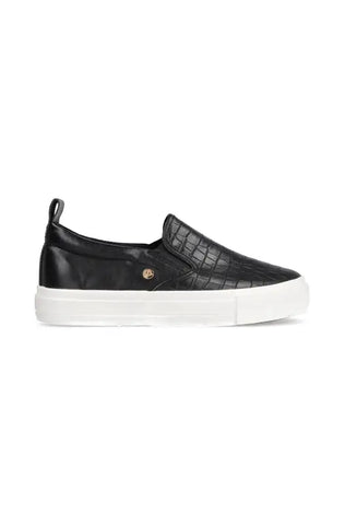 Dunns Clothing | Footwear | Jemima Gusset Slip On _ 128653 Black