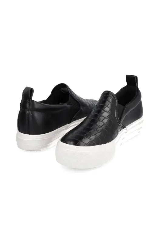 Dunns Clothing | Footwear Jemima Gusset Slip On _ 128653 Black