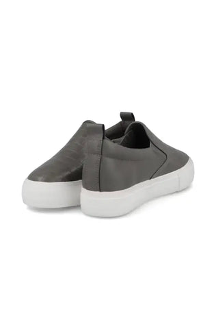 Dunns Clothing | Footwear | Jemima Gusset Slip On _ 137236 Charcoal