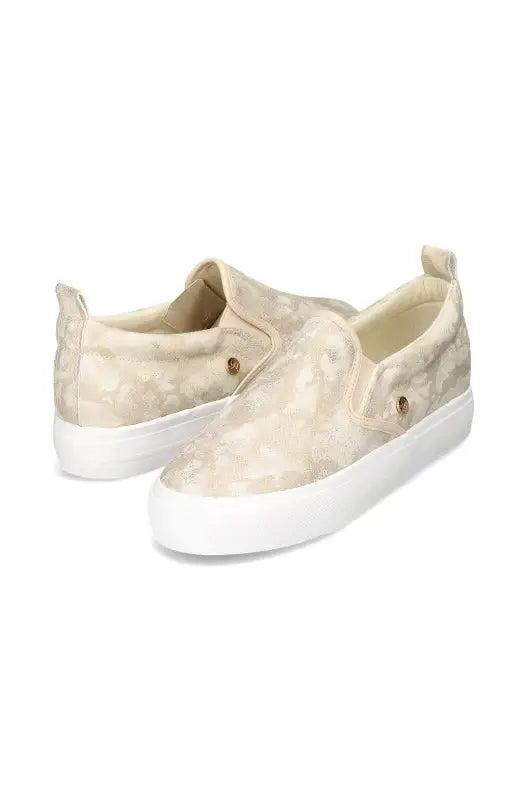 Dunns Clothing | Footwear | Jemima Gusset Slip On _ 137463 Beige