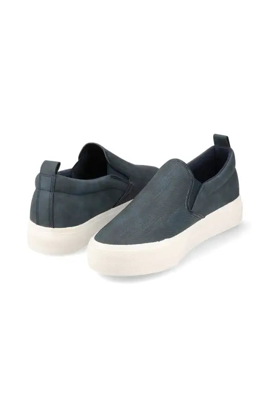 Dunns Clothing | Footwear | Jemima Gusset Slip On _ 148395 Navy