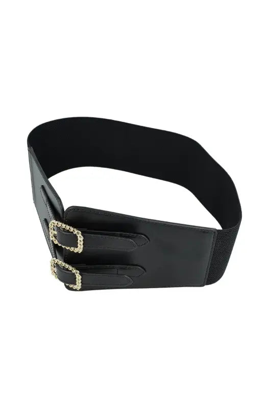 Dunns Clothing | Accessories Jocy Elasticted Waist Belt _ 147945 Black