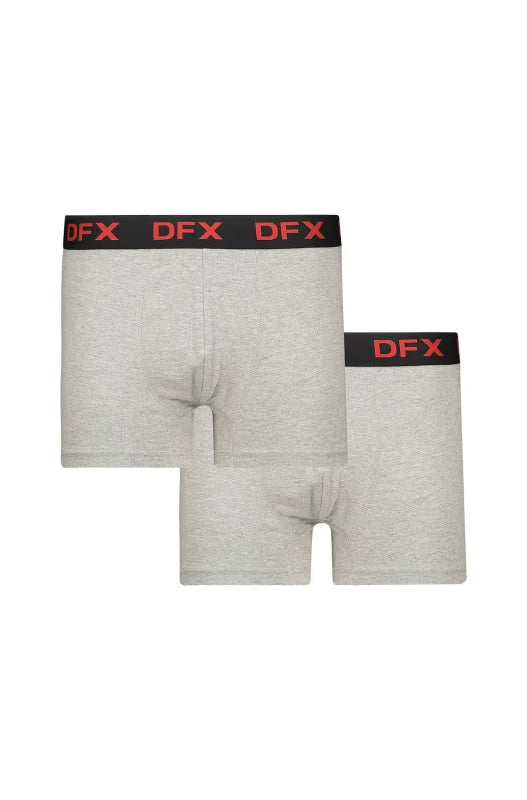 Dunns Clothing | Underwear | Jovian Knit Trunks - 2 Pack _ 146759 Grey Mel
