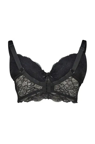 Dunns Clothing | Underwear | Julieta Lace T-Shirt Bra _ 147916 Black