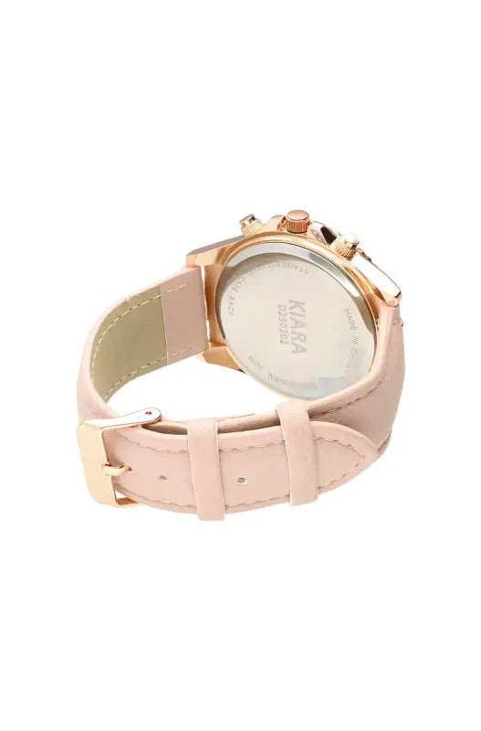 Dunns Clothing | Accessories | Kiara Pu Stap Watch _ 145029 Pink