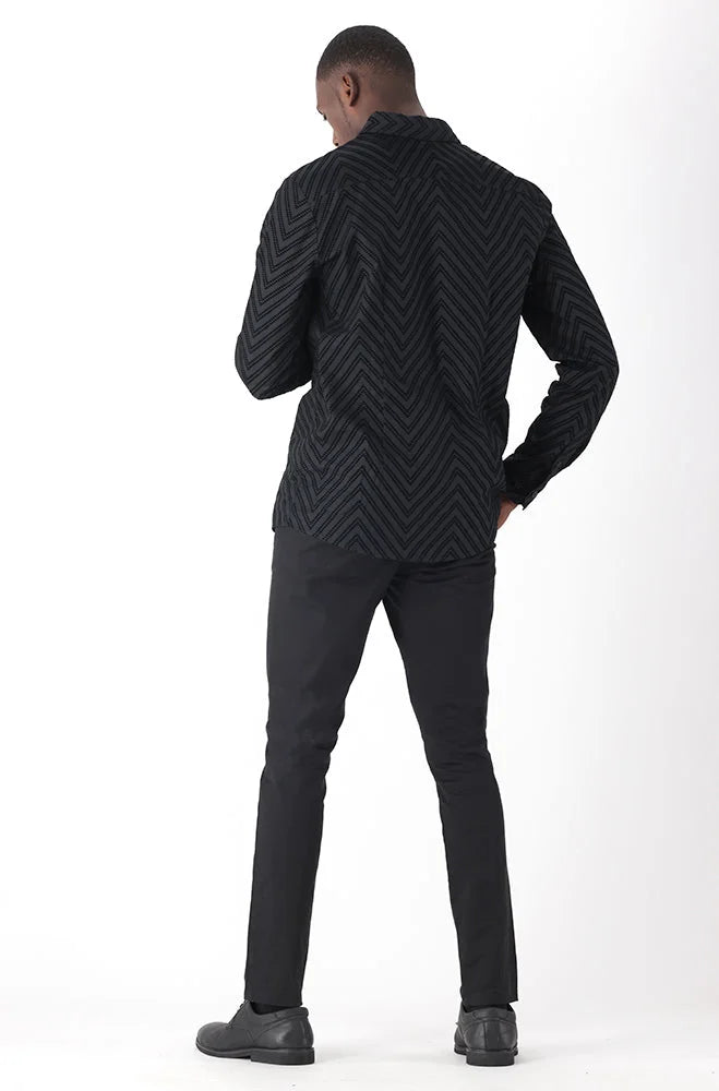 Dunns Clothing | Mens | Kilburne Shirt _ 150885 Black