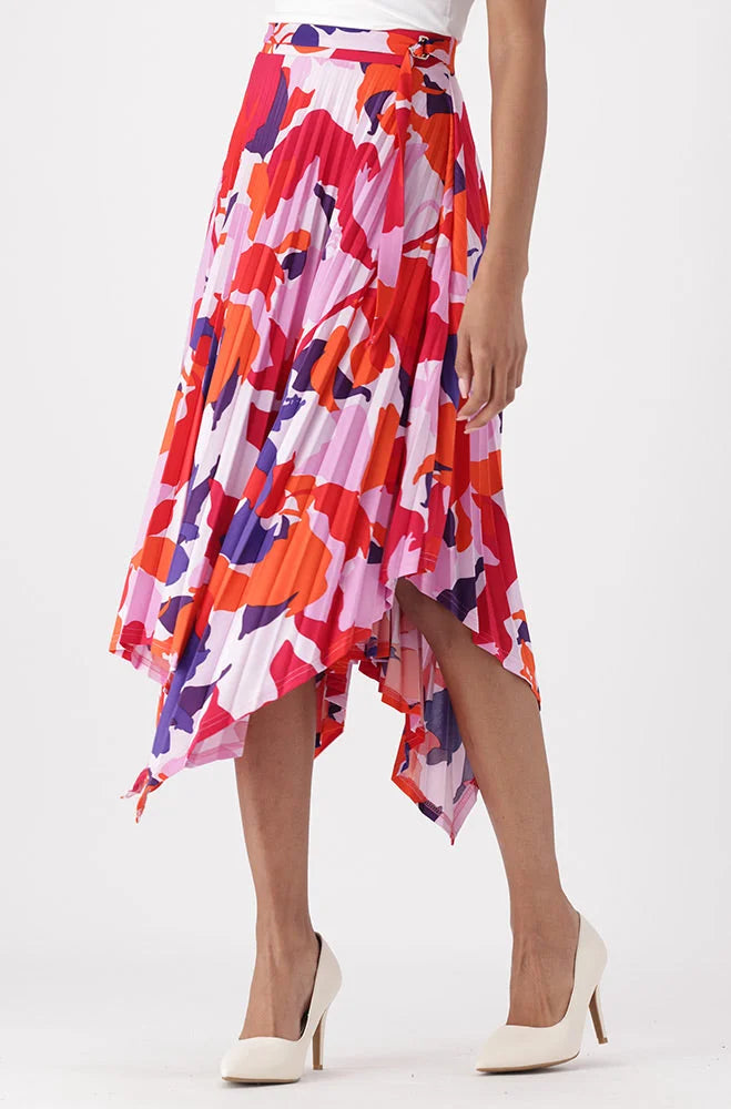 Dunns Clothing | Ladies | SIENNA HANKY HEM SKIRT _ 151302 Multi