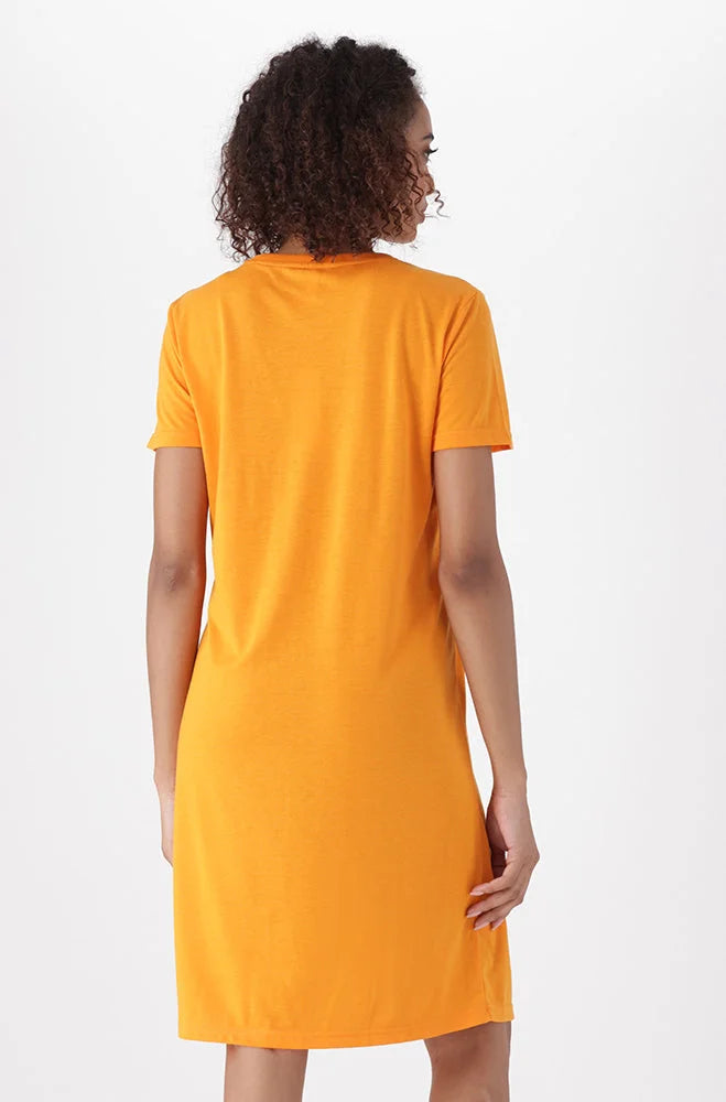 Dunns Clothing | Ladies | Koko T Shirt Dress _ 150325 Orange