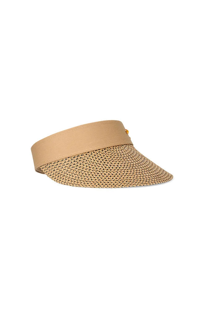Dunns Clothing | Accessories | Laura Embellished Visor _ 152969 Tan