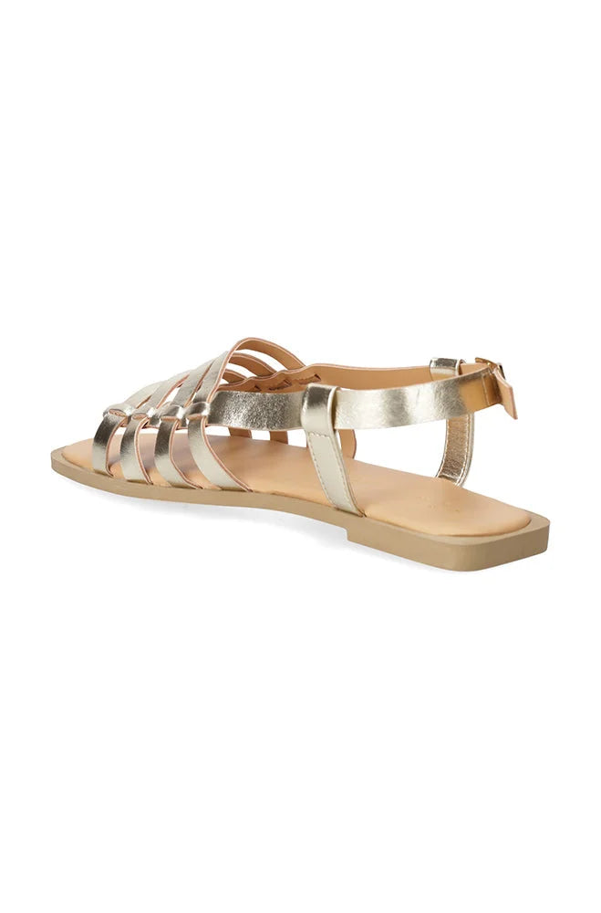 Dunns Clothing | Footwear | Linda Sandal _ 153337 Gold