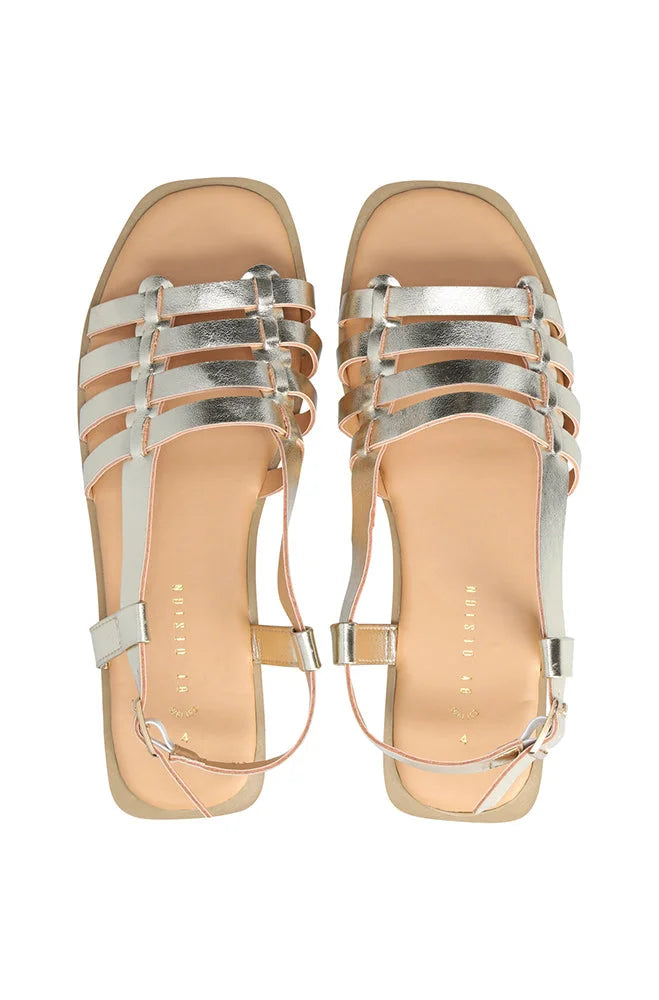 Dunns Clothing | Footwear | Linda Sandal _ 153337 Gold