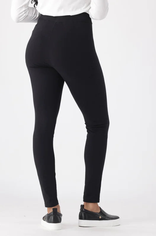Dunns Clothing | Ladies | Lola Branded Leggings _ 146126 Black