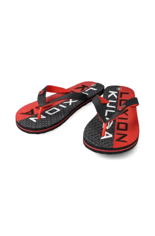 Dunns Clothing | Footwear | Loxion Kulca 2 Tone Flip Flop - Red/Black _ 132531
