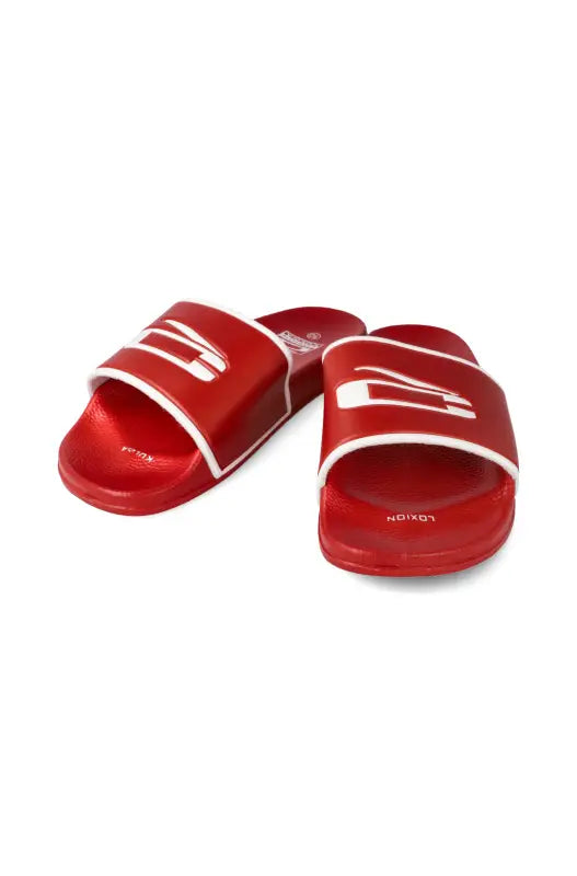 Dunns Clothing | Footwear | Loxion Kulca 2 Tone Flip Flop - Red/White _ 132537