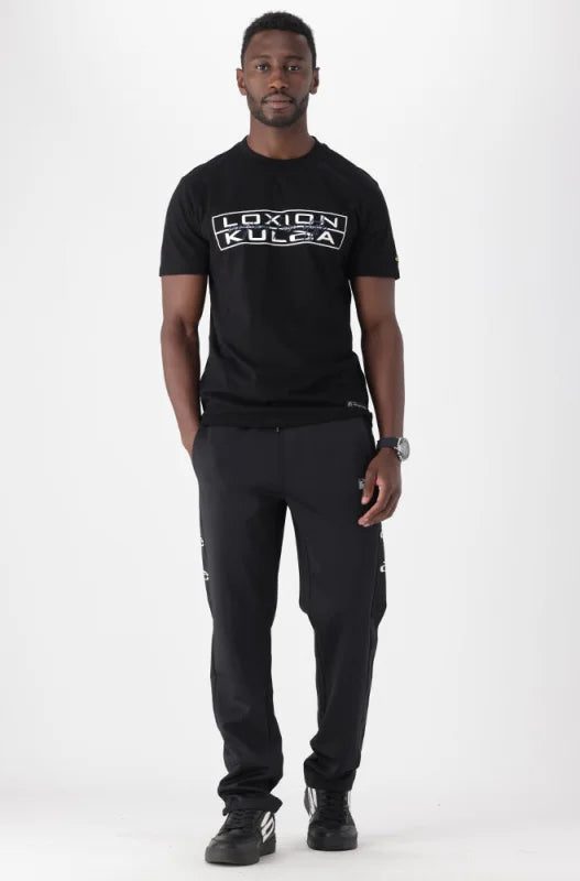 Dunns Clothing | Mens | Loxion Kulca Branded Tee _ 149659 Black