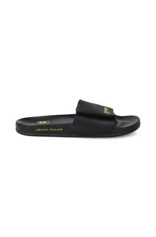 Dunns Clothing | Footwear | Loxion Kulca Logo Velcro Slider _ 132538 Black