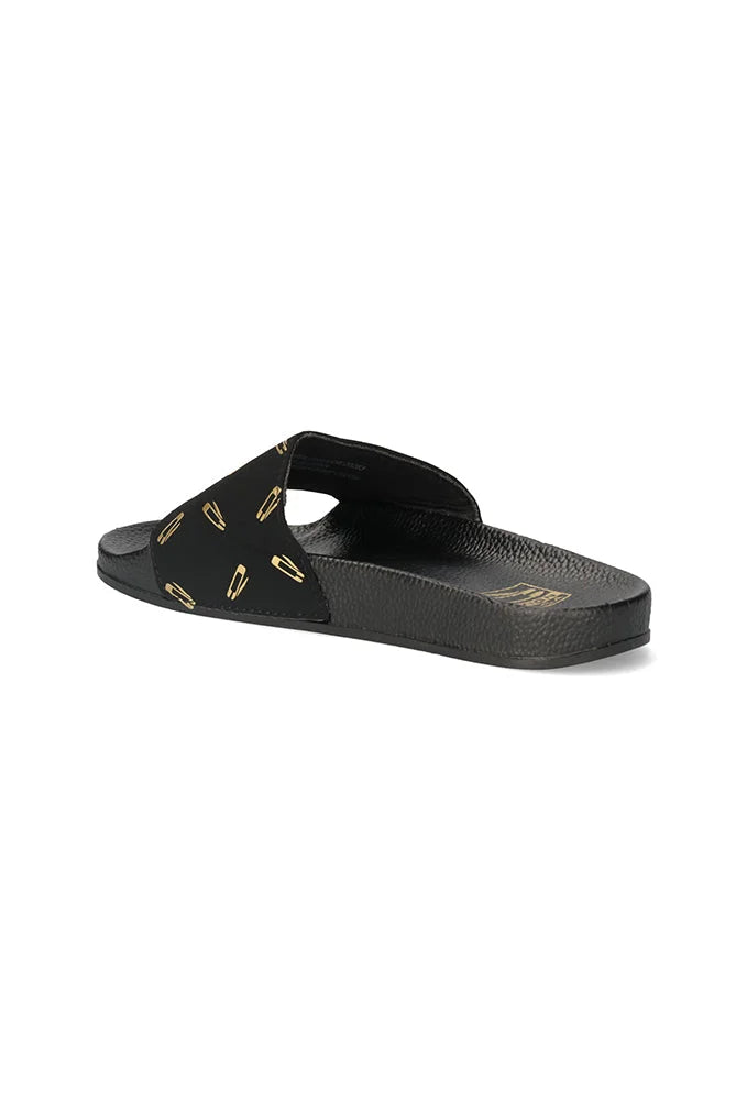 Dunns Clothing | Footwear | Loxion Kulca Printed Slide _ 151832 Black