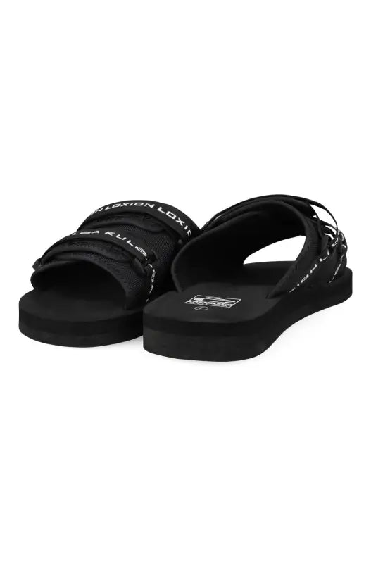 Dunns Clothing | Footwear | Loxion Kulca Velcro Slide _ 137881 Black