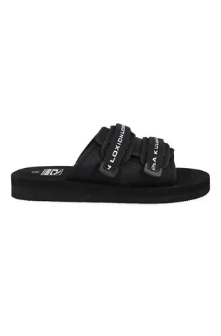 Dunns Clothing | Footwear | Loxion Kulca Velcro Slide _ 137881 Black