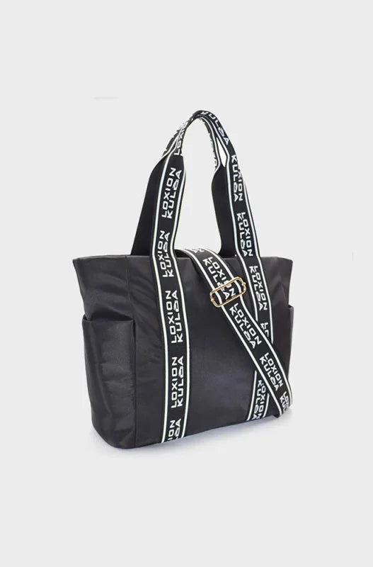Dunns Clothing | Accessories | Loxion Large Tote Bag _ 148406 Black