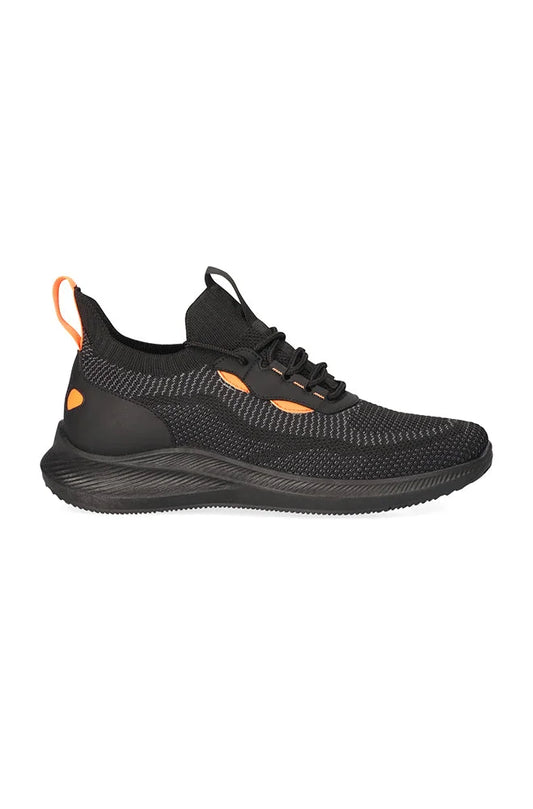 Dunns Clothing | Footwear | Lucas Knit Sneaker _ 150128 Black