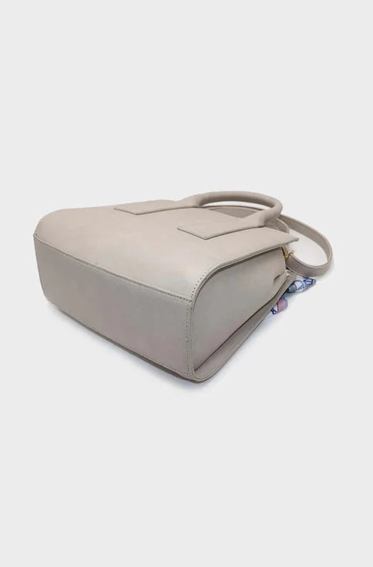 Dunns Clothing | Accessories | Madison Structured Handbag _ 147757 Grey