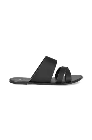 Dunns Clothing | Footwear | Margeta Slide _ 143703 Black