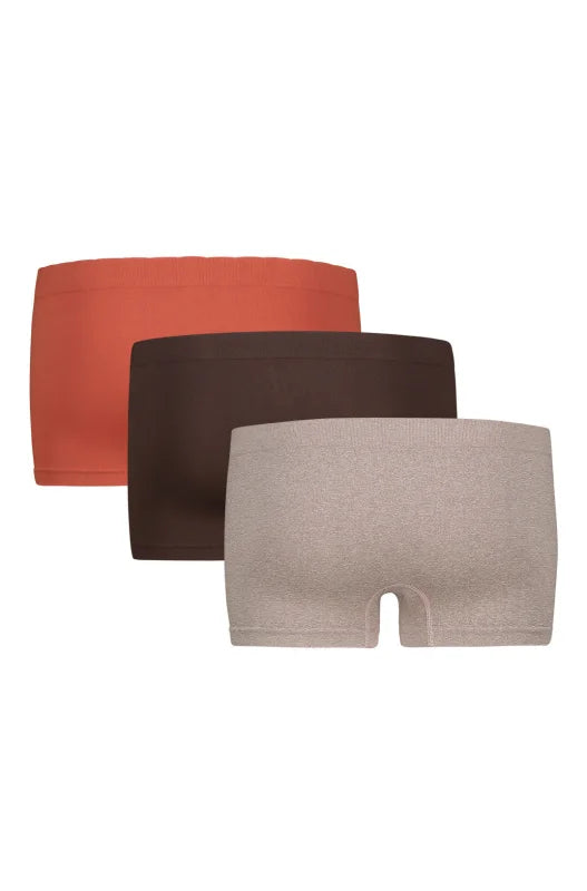 Dunns Clothing | Underwear | May Seamfree Boyleg - 3 Pack _ 140629 Burgundy