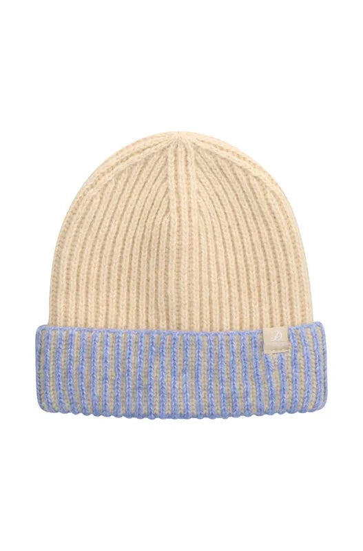Dunns Clothing | Accessories | Maya Turn Up Colourblock Beanie _ 148060 Blue