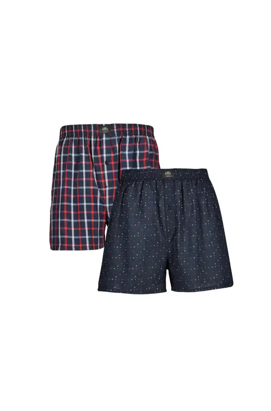 Dunns Clothing | Smalls Mercury Woven Boxers - 2 Pack _ 110269 Navy