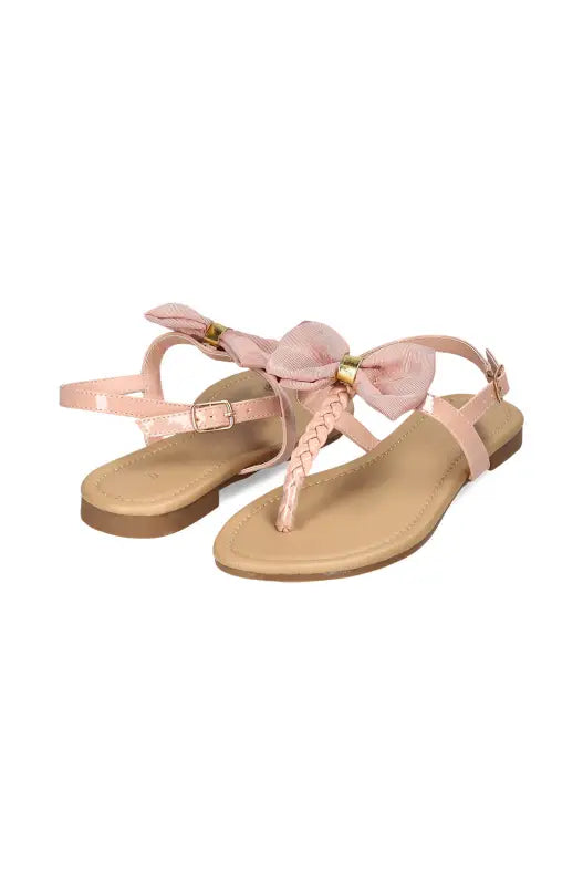Dunns Clothing | Footwear | Minelli Thong Sandal _ 140791 Dusty Pink